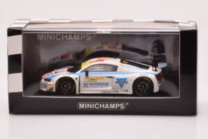 Audi R8 LMS #11 HCB Rutronik Racing L. di Grassi FIA GT World Cup Macau 2016 Minichamps 1:43 437171711 Metalli — kuva 4 / 4