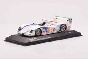 Audi R8 #1 J.J. Lehto / M. Werner GP of Atlanta Winners 2005 Minichamps 1:43 400051391 Metalli — kuva 2 / 4