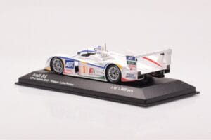Audi R8 #1 J.J. Lehto / M. Werner GP of Atlanta Winners 2005 Minichamps 1:43 400051391 Metalli — kuva 3 / 4