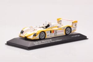 Audi R8 #25 S. Ara / T. Kristensen Winners 1000km Spa 2003 Minichamps 1:43 400031325 Metalli — kuva 2 / 4