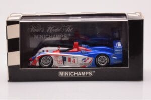 Audi R8 #4 M. Ortelli / J-M. Gounon 1000km Spa 2005 Minichamps 1:43 400051304 Metalli — kuva 4 / 4