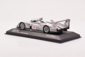 Audi R8 #9 M. Salo / Kane / McCarthy Sebring 12 Hours 2003 Minichamps 1:43 400031399 Metalli — kuva 3 / 4