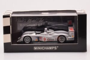 Audi R8 #9 M. Salo / Kane / McCarthy Sebring 12 Hours 2003 Minichamps 1:43 400031399 Metalli — kuva 4 / 4