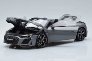 Audi R8 Spyder Performance Nardo Harmaa Kengfai 1:18 VAKF-0352 Metalli — kuva 2 / 11