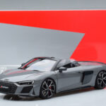 Audi R8 Spyder Performance Nardo Harmaa Kengfai 1:18 - image 11 of 11