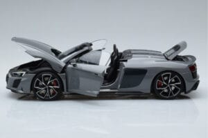 Audi R8 Spyder Performance Nardo Harmaa Kengfai 1:18 VAKF-0352 Metalli — kuva 4 / 11