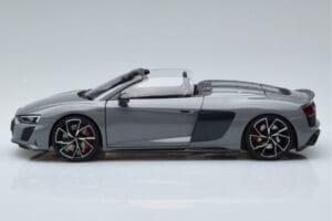 Audi R8 Spyder Performance Nardo Harmaa Kengfai 1:18 VAKF-0352 Metalli — kuva 6 / 11