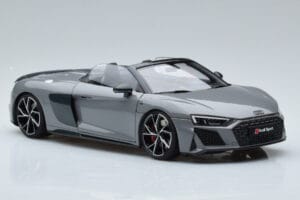 Audi R8 Spyder Performance Nardo Harmaa Kengfai 1:18 VAKF-0352 Metalli — kuva 7 / 11