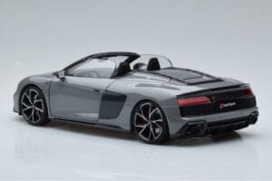 Audi R8 Spyder Performance Nardo Harmaa Kengfai 1:18 VAKF-0352 Metalli — kuva 8 / 11