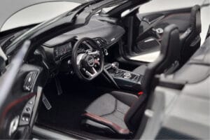 Audi R8 Spyder Performance Nardo Harmaa Kengfai 1:18 VAKF-0352 Metalli — kuva 9 / 11