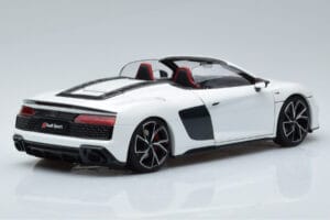Audi R8 Spyder Performance Valkoinen Kengfai 1:18 VAKF-0351 Metalli — kuva 3 / 11