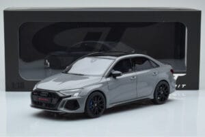 Audi RS3 8Y Sedan Performance Edition Harmaa GT Spirit 1:18 GT885 Hartsi — kuva 6 / 6