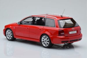 Audi RS4 B5 Avant Punainen Otto 1:18 OT1026B Hartsi — kuva 5 / 6