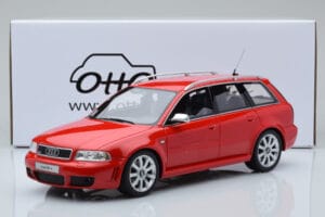 Audi RS4 B5 Avant Punainen Otto 1:18 OT1026B Hartsi — kuva 6 / 6