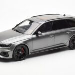 Audi RS4 B9 Avant Competition Daytona Harmaa GT Spirit 1:18 GT456