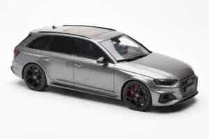Audi RS4 B9 Avant Competition Daytona Harmaa GT Spirit 1:18 GT456 Hartsi — kuva 4 / 6
