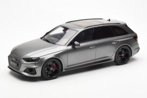 Audi RS4 B9 Avant Competition Daytona Harmaa GT Spirit 1:18 GT456
