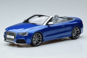 Audi RS5 B8 Cabriolet Sininen GT Spirit 1:18 ZM053 Hartsi