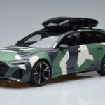 Audi RS6 C8 Avant Maastoväritys With Roof Top Asia Edition GT Spirit 1:18 CLDC014 Hartsi
