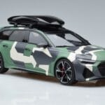 Audi RS6 C8 Avant Maastoväritys With Roof Top Asia Edition GT Spirit 1:18 CLDC014 Hartsi - image 4 of 6