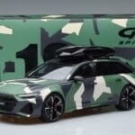 Audi RS6 C8 Avant Maastoväritys With Roof Top Asia Edition GT Spirit 1:18 CLDC014 Hartsi - image 6 of 6