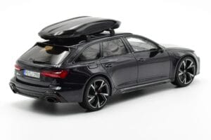 Audi RS6 C8 Avant Mythos Musta Hiilikuitukatto Asia Edition GT Spirit 1:18 CLDC007 Hartsi — kuva 2 / 6