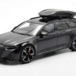 Audi RS6 C8 Avant Mythos Musta Hiilikuitukatto Asia Edition GT Spirit 1:18 CLDC007 Hartsi