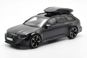 Audi RS6 C8 Avant Mythos Musta Hiilikuitukatto Asia Edition GT Spirit 1:18 CLDC007 Hartsi