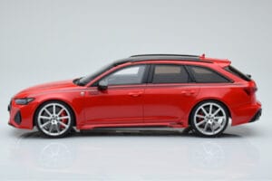 Audi RS6 MTM C8 Avant Tango Punainen GT Spirit 1:18 GT432 Hartsi — kuva 3 / 6
