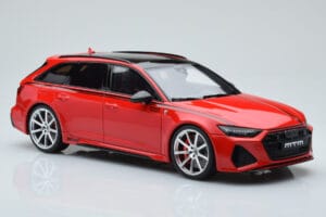 Audi RS6 MTM C8 Avant Tango Punainen GT Spirit 1:18 GT432 Hartsi — kuva 4 / 6