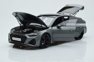 Audi RS7 C8 Sportback Harmaa Kengfai 1:18 VAKF-0333 Hartsi — kuva 2 / 7