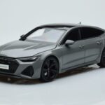 Audi RS7 C8 Sportback Harmaa Kengfai 1:18 VAKF 0333 Hartsi