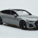 Audi RS7 C8 Sportback Harmaa Kengfai 1:18 VAKF 0333 Hartsi - image 5 of 7
