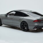 Audi RS7 C8 Sportback Harmaa Kengfai 1:18 VAKF 0333 Hartsi - image 6 of 7