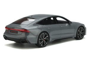 Audi RS7 C8 Sportback Nardo Harmaa GT Spirit 1:18 GT823 Hartsi — kuva 2 / 5