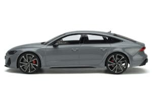 Audi RS7 C8 Sportback Nardo Harmaa GT Spirit 1:18 GT823 Hartsi — kuva 3 / 5