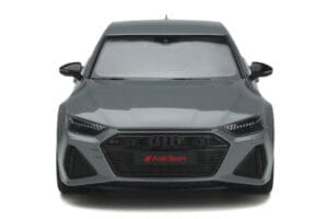 Audi RS7 C8 Sportback Nardo Harmaa GT Spirit 1:18 GT823 Hartsi — kuva 4 / 5