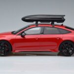 Audi RS7 C8 Sportback Punainen Asia Edition GT Spirit 1:18 CLDC021 Hartsi - image 3 of 6
