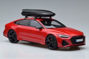 Audi RS7 C8 Sportback Punainen Asia Edition GT Spirit 1:18 CLDC021 Hartsi — kuva 4 / 6