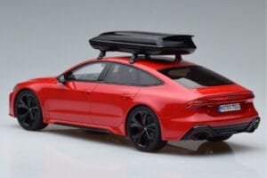 Audi RS7 C8 Sportback Punainen Asia Edition GT Spirit 1:18 CLDC021 Hartsi — kuva 5 / 6