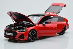 Audi RS7 C8 Sportback Punainen Kengfai 1:18 VAKF-0332 Hartsi — kuva 2 / 7