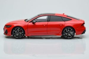 Audi RS7 C8 Sportback Punainen Kengfai 1:18 VAKF-0332 Hartsi — kuva 4 / 7