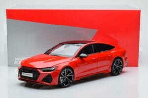 Audi RS7 C8 Sportback Punainen Kengfai 1:18 VAKF-0332 Hartsi — kuva 7 / 7
