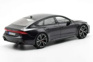 Audi RS7 C8 Sportback Mythos Musta Asia Edition GT Spirit 1:18 CLDC011 Hartsi — kuva 2 / 6