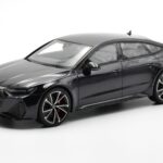 Audi RS7 C8 Sportback Mythos Musta Asia Edition GT Spirit 1:18 CLDC011 Hartsi