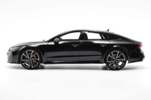 Audi RS7 C8 Sportback Mythos Musta Asia Edition GT Spirit 1:18 CLDC011 Hartsi — kuva 3 / 6