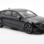 Audi RS7 C8 Sportback Mythos Musta Asia Edition GT Spirit 1:18 CLDC011 Hartsi - image 4 of 6