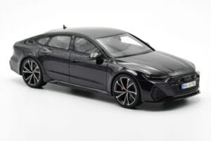 Audi RS7 C8 Sportback Mythos Musta Asia Edition GT Spirit 1:18 CLDC011 Hartsi — kuva 4 / 6