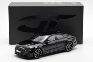 Audi RS7 C8 Sportback Mythos Musta Asia Edition GT Spirit 1:18 CLDC011 Hartsi — kuva 6 / 6