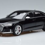Audi S8 D5 Mythos Musta Asia Edition GT Spirit 1:18 CLDC019 Hartsi